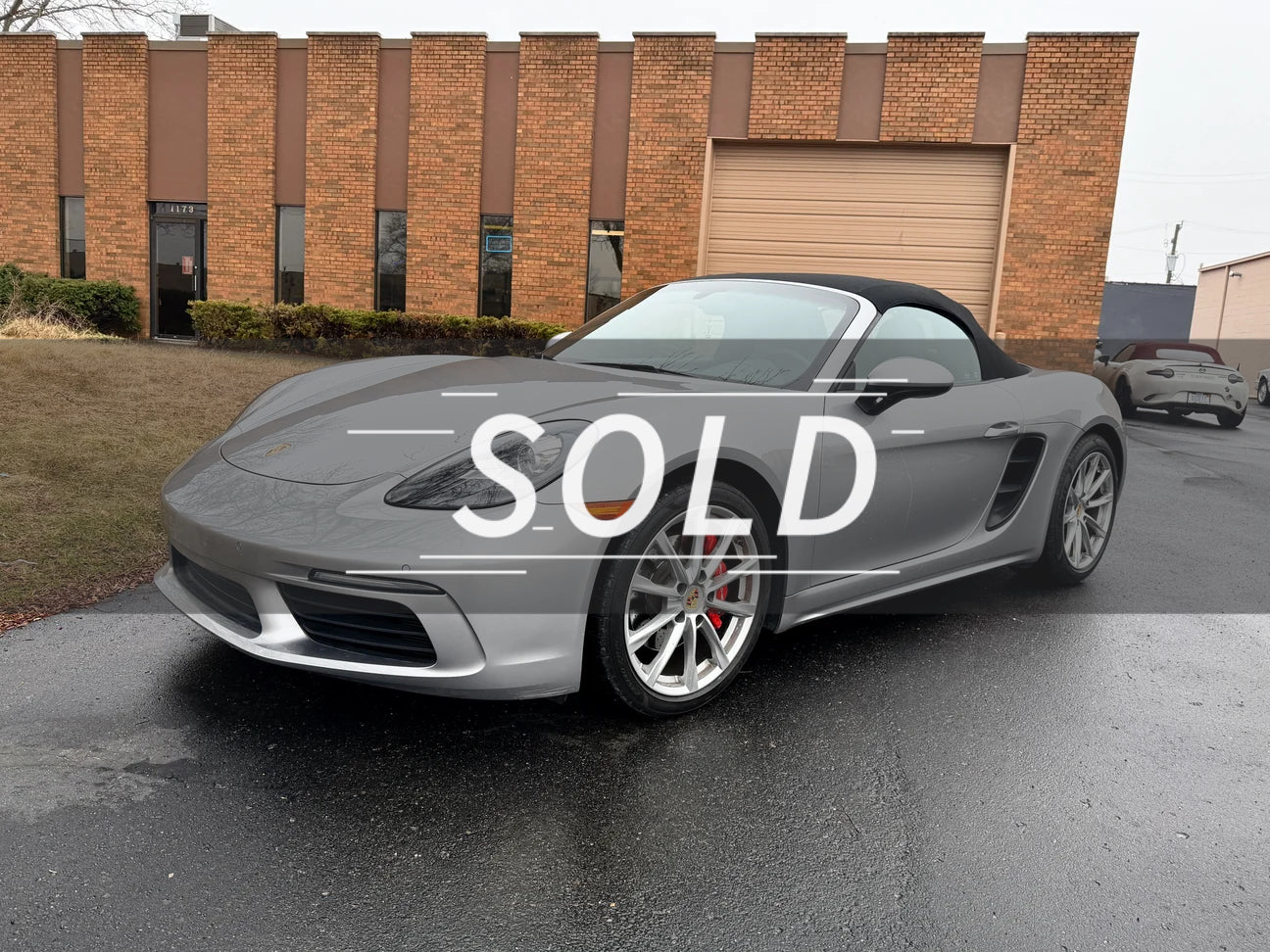 2019 Porsche 718 Boxster S Roadster 2D