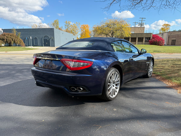 2015 Maserati GranTurismo 2D Convertible