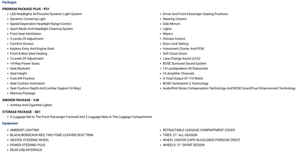 2018 Porsche Panamera 4 4D Hatchback