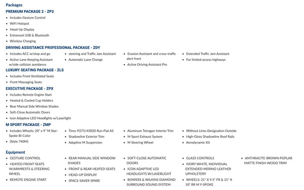 2019 BMW X5 50i xDrive M Sport 4D SUV