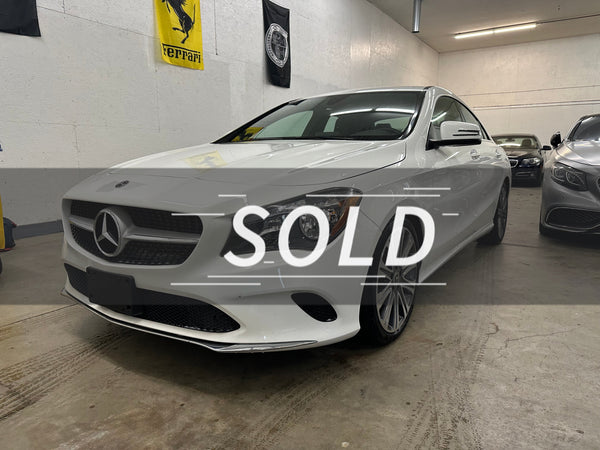 2018 Mercedes-Benz CLA 250 4D Sedan