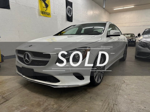 2018 Mercedes-Benz CLA 250 4D Sedan
