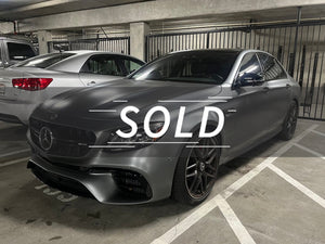 2019 Mercedes-Benz E63 S AMG 4D Sedan – MYST SCC