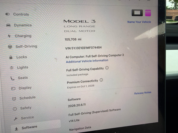 2021 Tesla Model 3 Long Range 4D Sedan