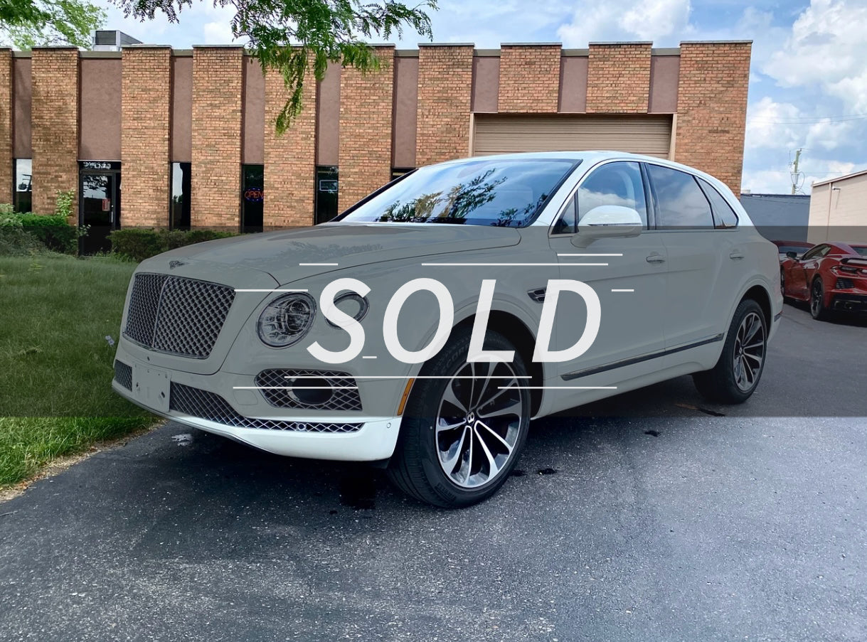 2018 Bentley Bentayga W12 4D SUV