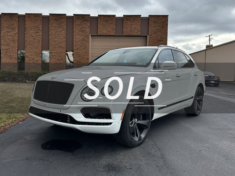 2017 Bentley Bentayga W12 4D SUV