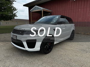 2018 Land Rover Range Rover Sport SVR  4D SUV