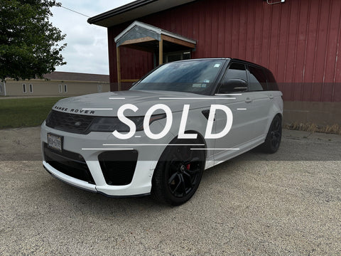 2018 Land Rover Range Rover Sport SVR  4D SUV
