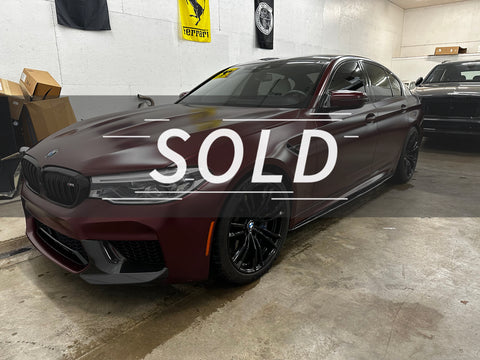 2018 BMW M5 4D Sedan First Edition