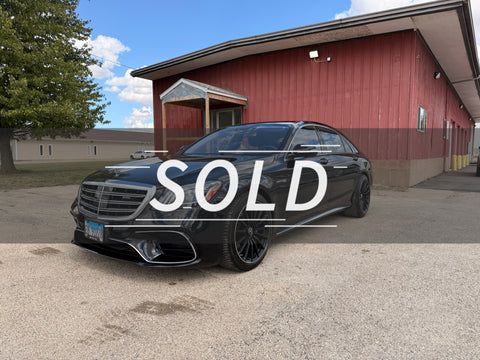 2018 Mercedes-Benz S63 AMG 4D Sedan